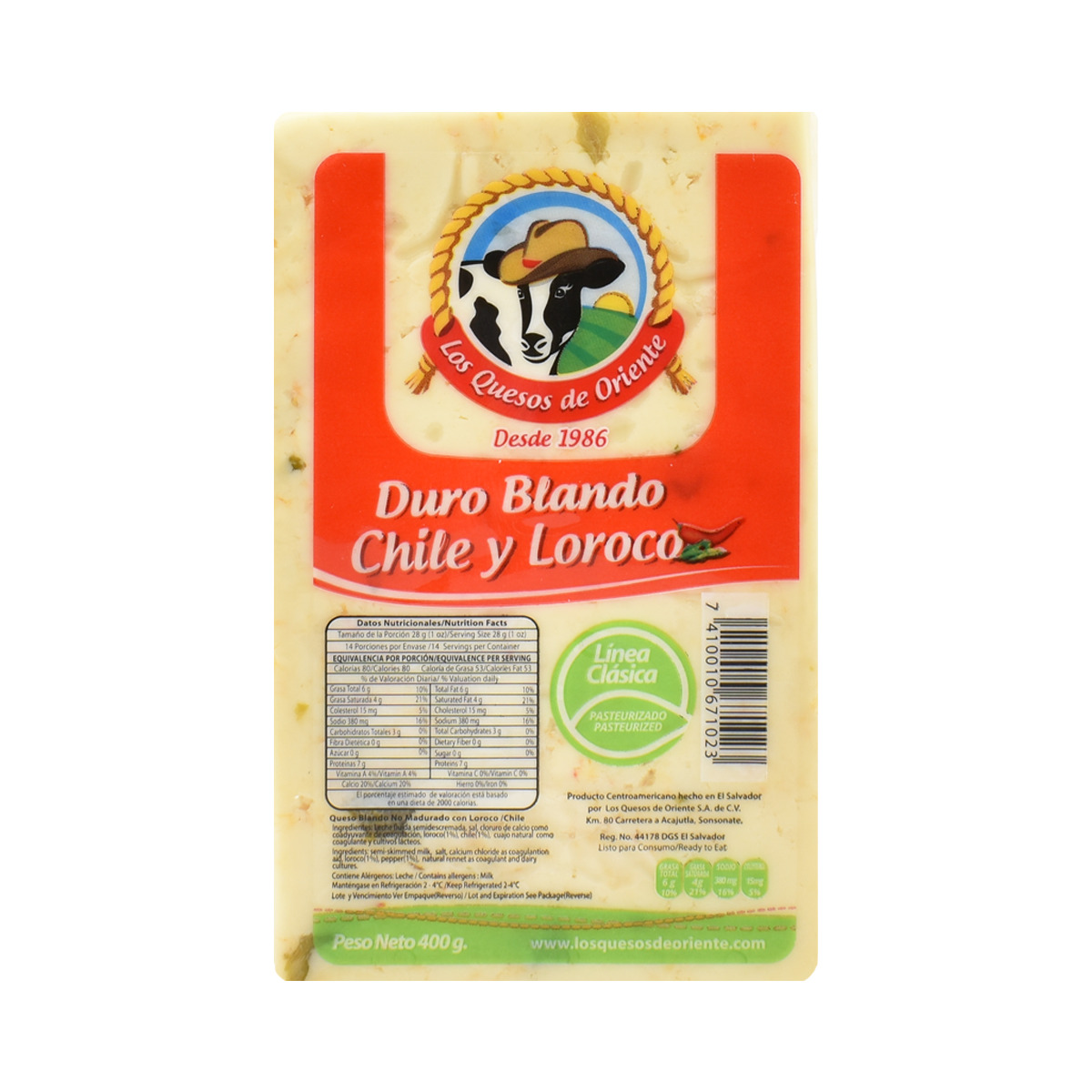 Duro Blando con Chile y Loroco