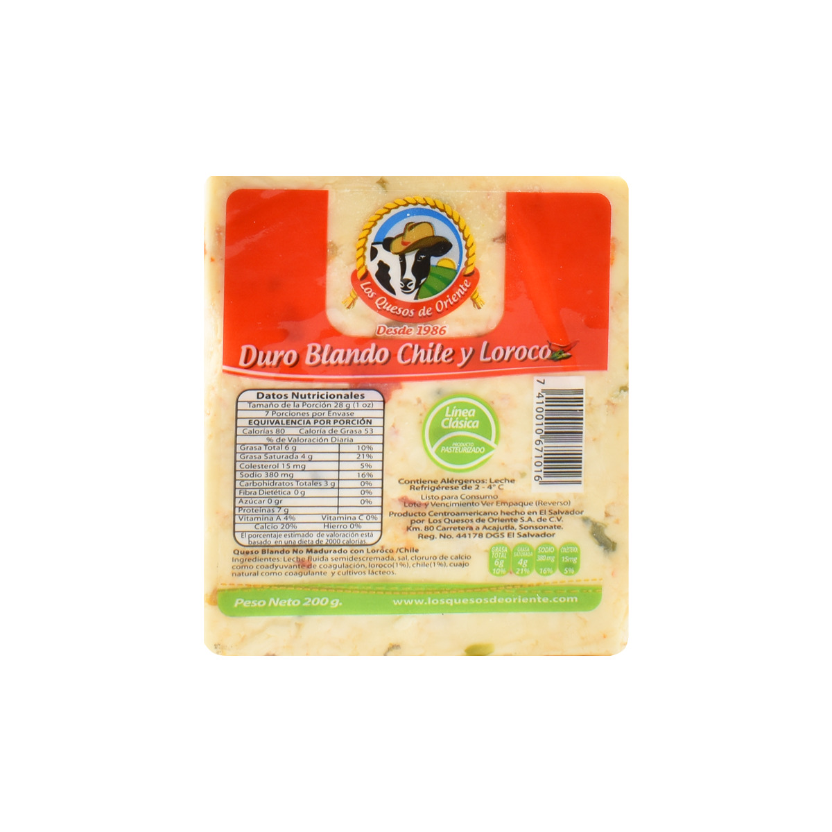 Duro Blando con Chile y Loroco